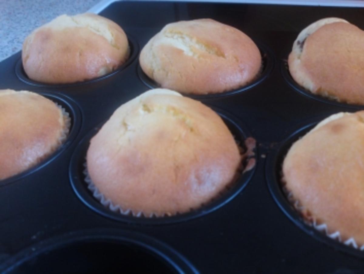 Muffins mit Nougatstückchen - Rezept - Bild Nr. 10