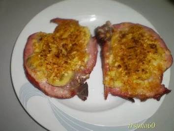 Rezept: Kasseler mit Banane überbacken Kasseler mit Banane überbacken - Rezept