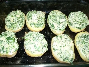 gratinierte Spinatkartoffeln - Rezept - Bild Nr. 2
