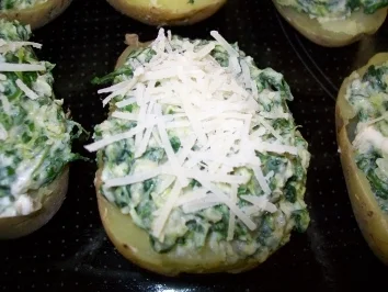 gratinierte Spinatkartoffeln - Rezept - Bild Nr. 3