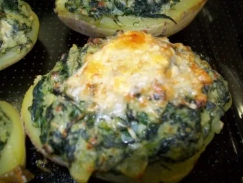 gratinierte Spinatkartoffeln - Rezept - Bild Nr. 4