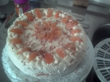 Rezept: Torten: Kokos-Aprikosencreme-Torte Torten: Kokos-Aprikosencreme-Torte - Rezept