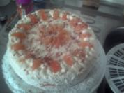 Torten: Kokos-Aprikosencreme-Torte - Rezept