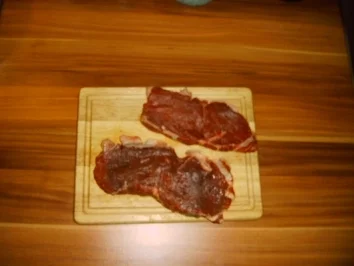 Roastbeef auf Artischockenblätter mit gemischtem Salat - Rezept - Bild Nr. 3