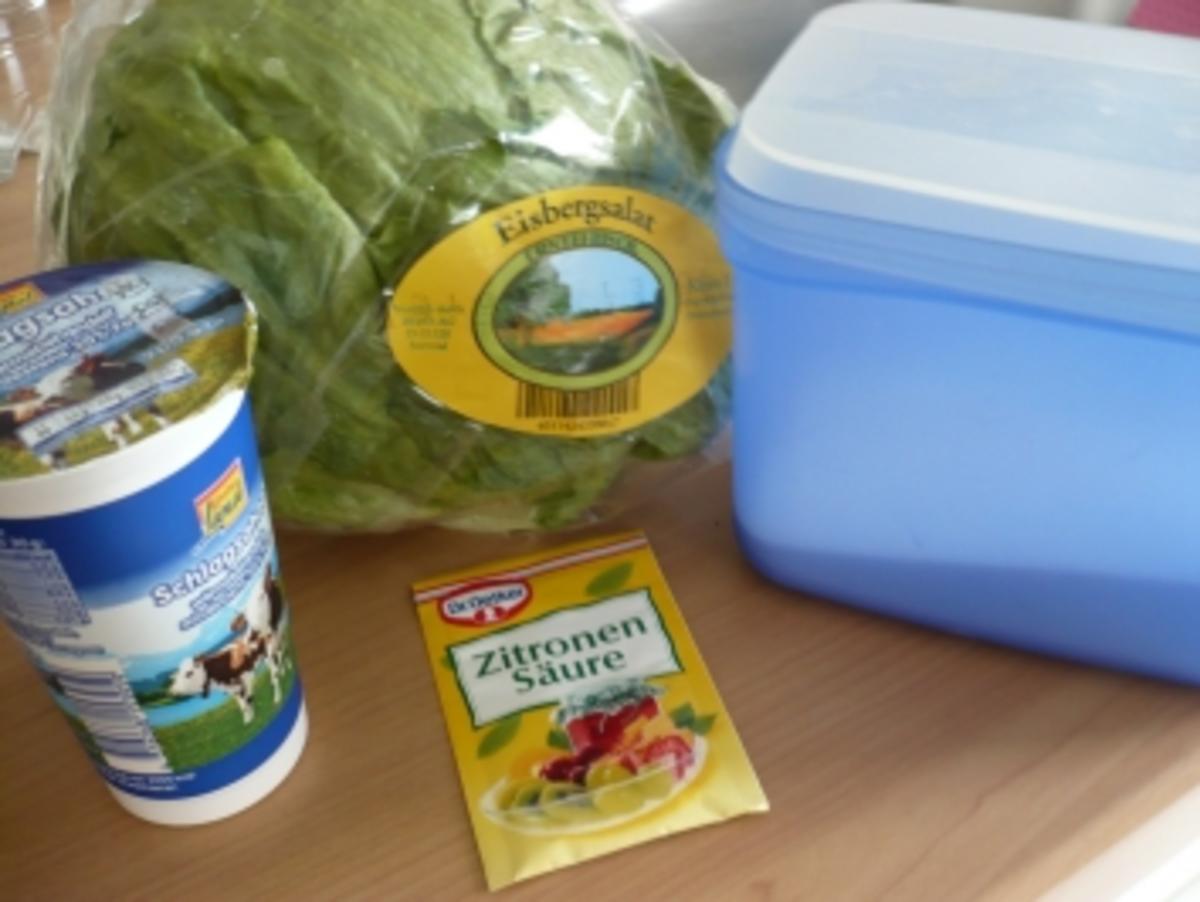 Salatsoße für Eisberg - oder Kopfsalat - Rezept - Bild Nr. 2
