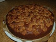 Marzipan-Kirsch-Torte/Kuchen - Rezept