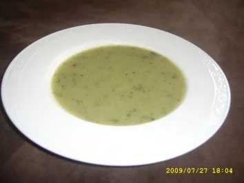 Zucchini - Suppe - Rezept