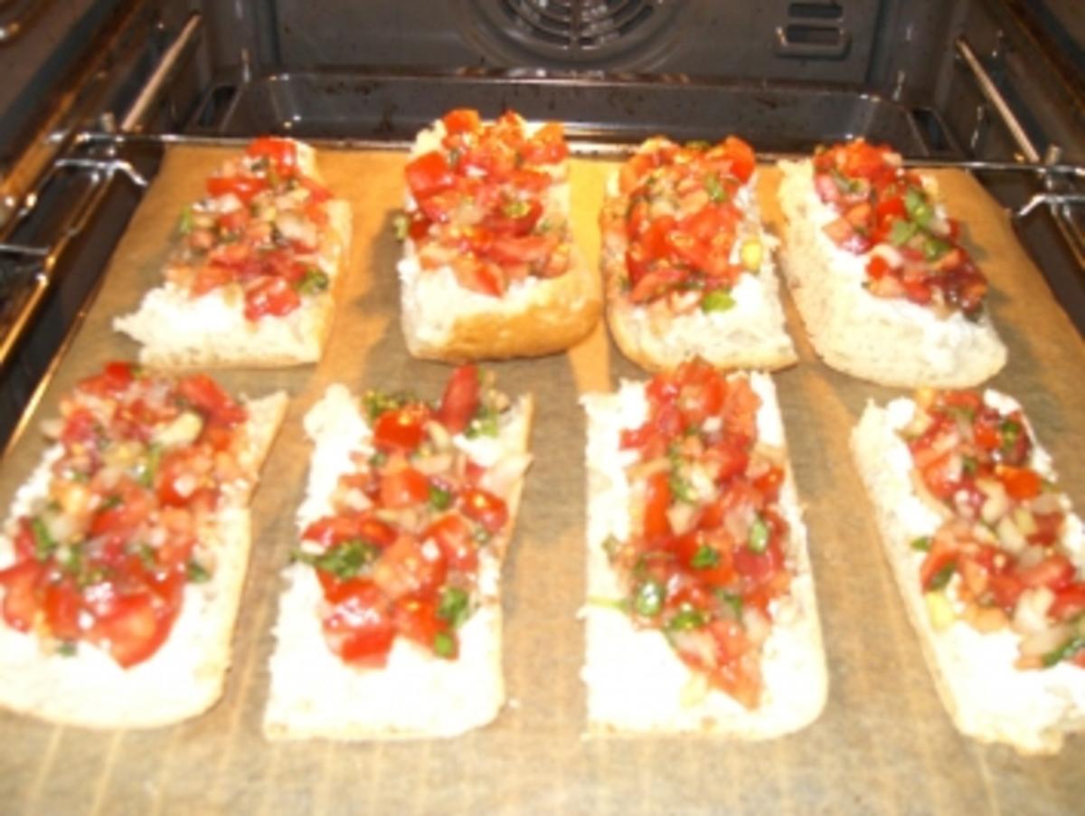 Bilder für fruchtig-frische Bruschetta Rezept