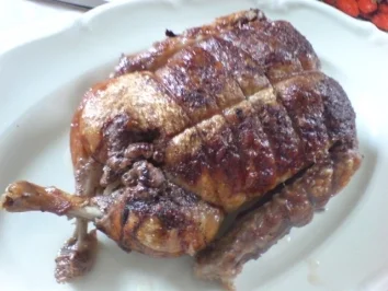 Rezept: Gefüllte Ente Gefüllte Ente - Rezept