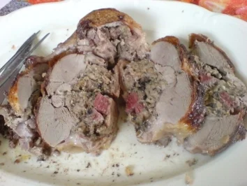 Rezept: Gefüllte Ente Bild Nr. 11 Gefüllte Ente - Rezept - Bild Nr. 11