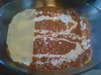 Rezept: Lasagne Bild Nr. 3 Lasagne - Rezept - Bild Nr. 3