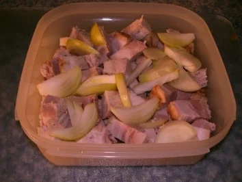 was tun mit Resten von nicht weich gewordenem Braten - Rezept - Bild Nr. 2