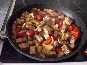 was tun mit Resten von nicht weich gewordenem Braten - Rezept - Bild Nr. 4