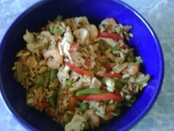 Kristins Nasi Goreng - Rezept