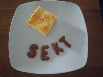 Käse - Sekt - Kuchen - Rezept