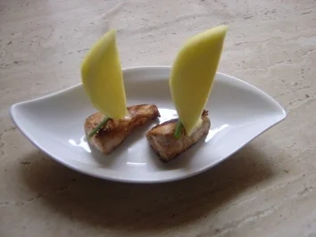 Rezept: Hähnchensnack mit Mango Hähnchensnack mit Mango - Rezept