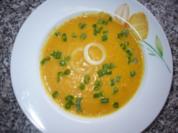 Karottencremesuppe - Rezept