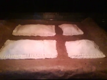 Allerleckerste Blätterteigtaschen mit Spinat und Feta - Rezept - Bild Nr. 3