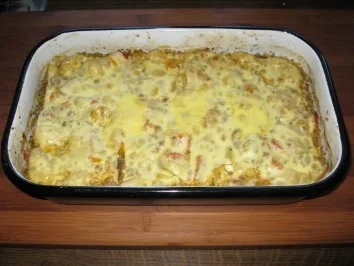 Hackfleisch-Paprika-Gnocci-Auflauf - Rezept