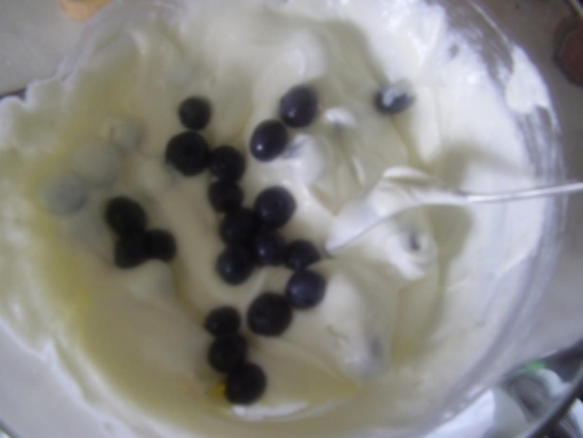 Quark-Joghurt-Speise mit Heidelbeeren - Rezept - Bild Nr. 2