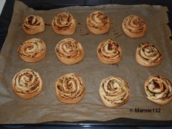 Pizzaschnecken mediterran - Rezept - Bild Nr. 7