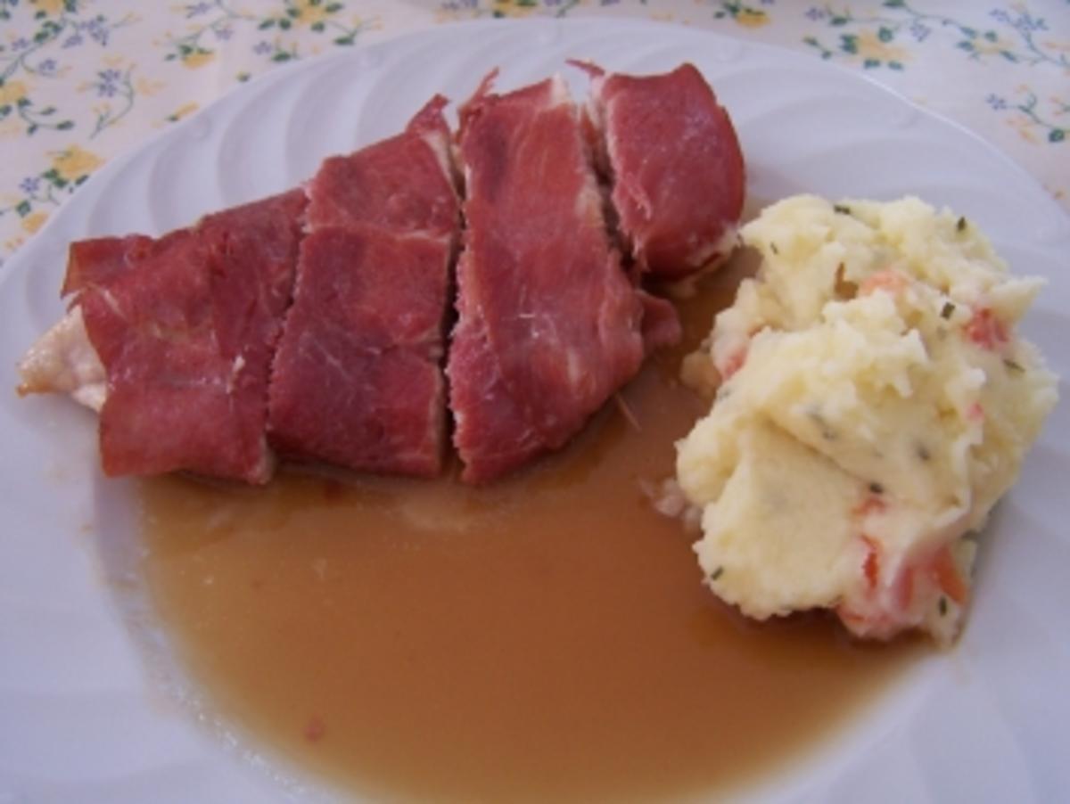 Putenbrust im Schinkenmantel - Rezept