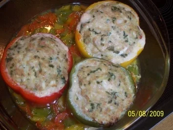 Bärti's gefüllter Paprika mit Reis - Rezept - Bild Nr. 4