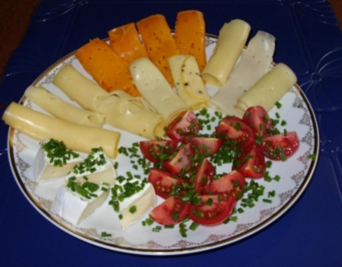 Käse-Brotzeitteller für laue Sommerabende - Rezept - Bild Nr. 3