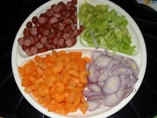 Rezept: Leichte Gemüse-Nudel-Pfanne Bild Nr. 3 Leichte Gemüse-Nudel-Pfanne - Rezept - Bild Nr. 3