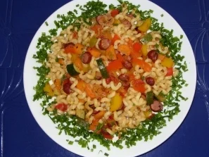 Rezept: Leichte Gemüse-Nudel-Pfanne Bild Nr. 8 Leichte Gemüse-Nudel-Pfanne - Rezept - Bild Nr. 8