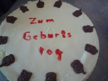 Geburtstagstorte für meine Nachbarin - Rezept