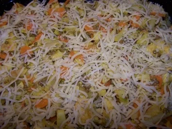 Linsen-Auflauf mit Sellerie - Rezept