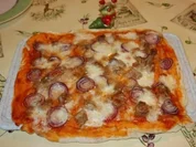 Green's special Pizza - Rezept