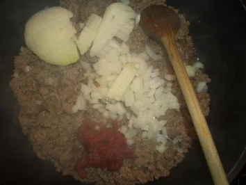 Rezept: Bohnenpfanne nach griechischer Art Bild Nr. 5 Bohnenpfanne nach griechischer Art - Rezept - Bild Nr. 5