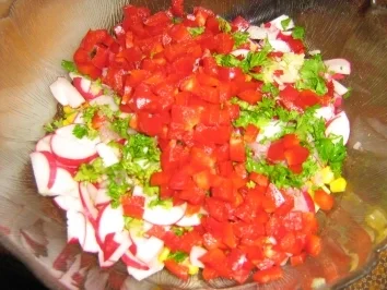 Bunter Maissalat - Rezept - Bild Nr. 7