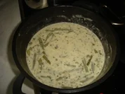 Eingebrannte Fisolen ( grüne Bohnen) - Rezept