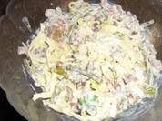 Nudelsalat Jägerart - Rezept