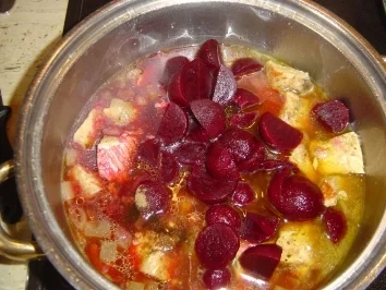 Rezept: Ragout mit roten Beten Bild Nr. 7 Ragout mit roten Beten - Rezept - Bild Nr. 7