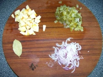 Rezept: Fisch - Marinierte Heringshappen... Bild Nr. 3 Fisch - Marinierte Heringshappen... - Rezept - Bild Nr. 3