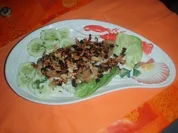 Zanderfilet nach " Müllerinart " mit gebratenen Mandeln a la Eva - Rezept