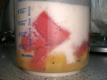 Rezept: Melonen-Kiwi-Marmelade Bild Nr. 3 Melonen-Kiwi-Marmelade - Rezept - Bild Nr. 3