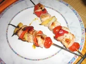 Puten - Gemüse - Spieße - Rezept