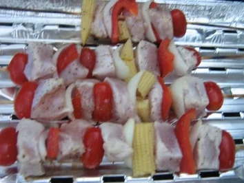 Rezept: Puten - Gemüse - Spieße Bild Nr. 7 Puten - Gemüse - Spieße - Rezept - Bild Nr. 7