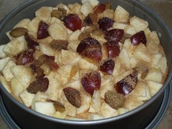 Apfelkuchen mit Vanille-Eiercreme - Rezept - Bild Nr. 4