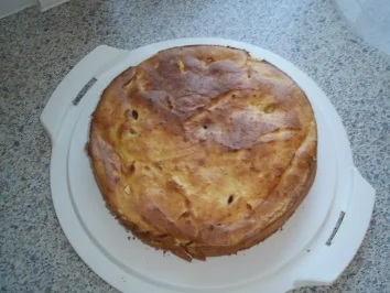 Apfelkuchen mit Vanille-Eiercreme - Rezept - Bild Nr. 6