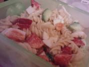 Vegetarischer Nudelsalat - Rezept