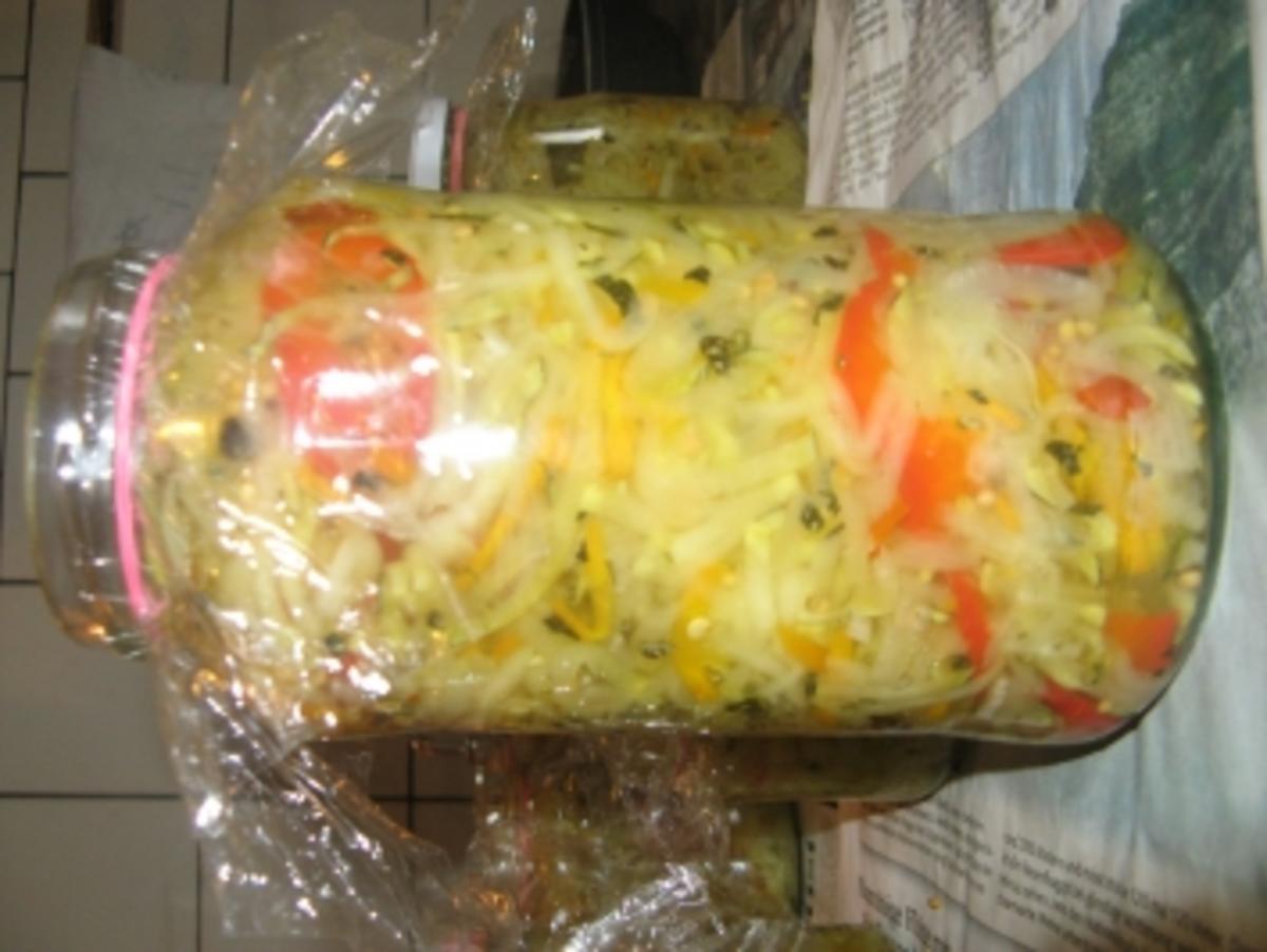 Bilder für Eingelegter Zucchini - Rezept