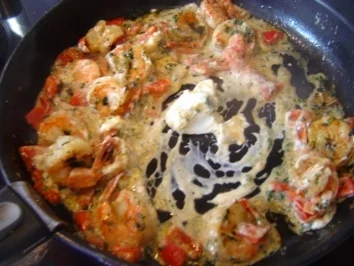 INSALATA TIEPIDA AI SCAMPI FIAMMEGGIATI - Rezept - Bild Nr. 9