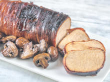 Schweinefilet mit Bacon oder Schwarzwäler Schinken aus dem Ofen Party Rezept - Rezept - Bild Nr. 2