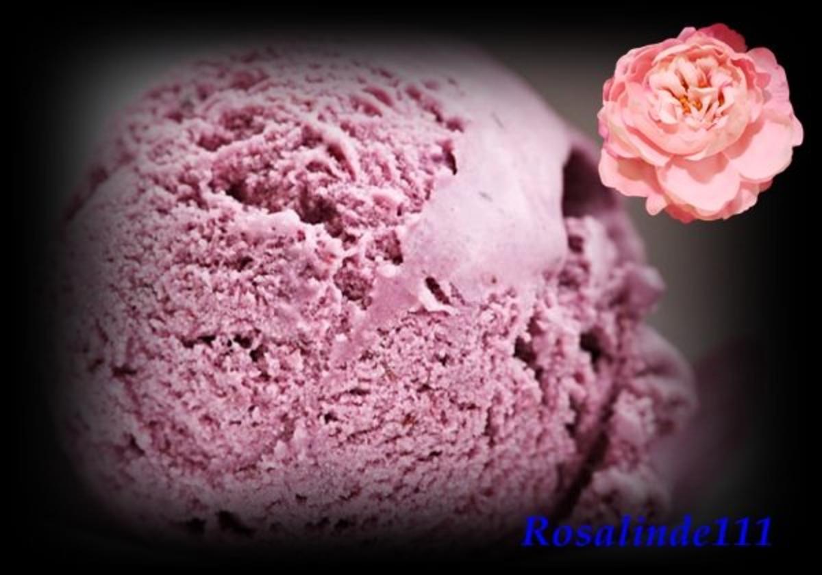 Himbeer-Heidelbeer-Eis - Rezept